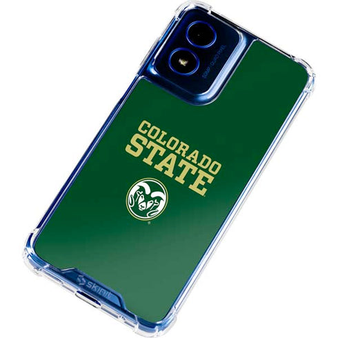 Colorado State University CSU Moto G Play 4G (2024) Clear Case