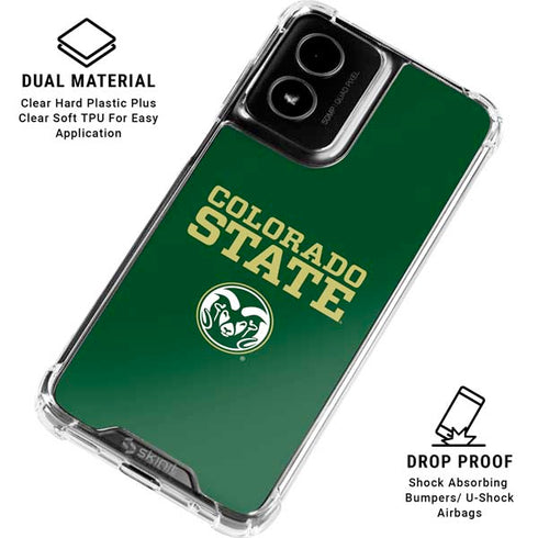 Colorado State University CSU Moto G Power 5G (2024) Clear Case
