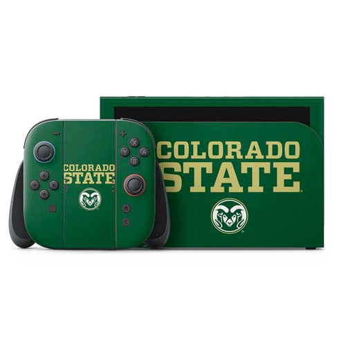 Colorado State University CSU Nintendo Switch 2 (2025) with Joy-Con Skin