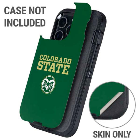 Colorado State University CSU Otterbox Defender iPhone Skin