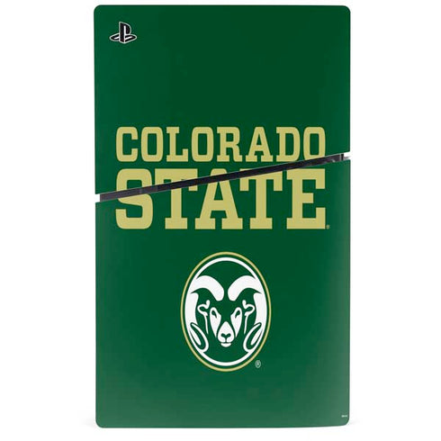 Colorado State University CSU PS5 Slim Digital Edition Console Skin