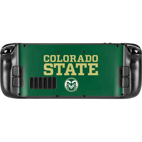 Colorado State University CSU Steam Deck Handheld Gaming Computer OLED Skin