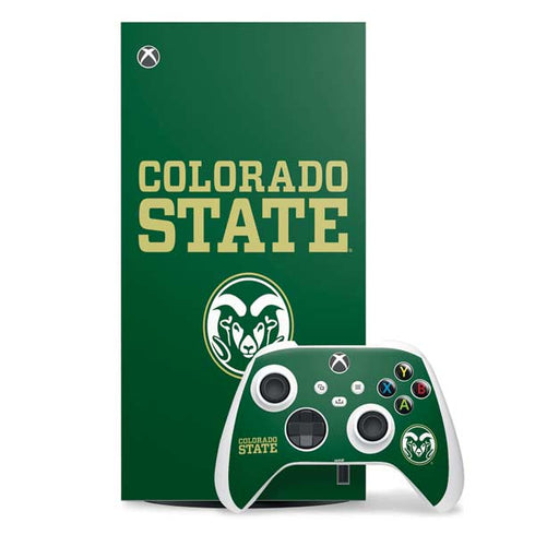 Colorado State University CSU Xbox Series X Skins