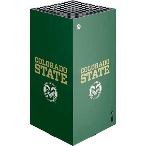 Colorado State University CSU XBox Series X Digital Edition Console Skin