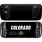 University of Colorado CU Logo on Black Steam Deck Handheld Gaming Computer OLED Skin