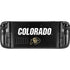 University of Colorado CU Logo on Black Steam Deck Handheld Gaming Computer OLED Skin