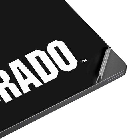 University of Colorado CU Logo on Black Surface Laptop 7 13.8in Skin