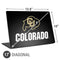 University of Colorado CU Logo on Black Universal Laptop 17in (13.8 x 10in) Skin