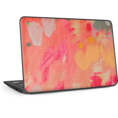 Colored Finger Paint HP Chromebook Skin