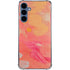Colored Finger Paint Galaxy A35 5G Clear Case