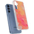 Colored Finger Paint Galaxy A55 5G Clear Case