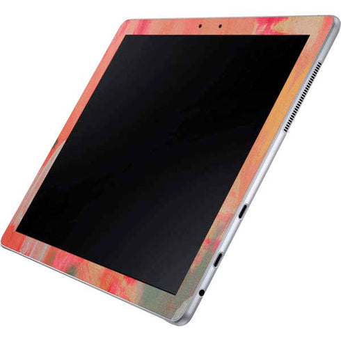 Colored Finger Paint Galaxy Book 12in Skin