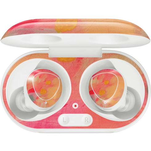 Colored Finger Paint Galaxy Buds Plus Skin