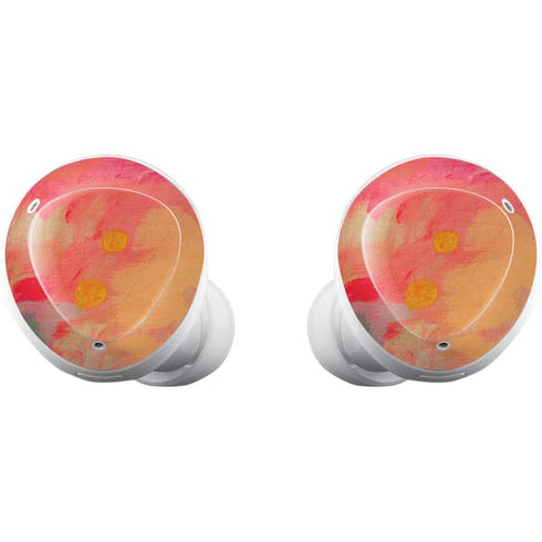 Colored Finger Paint Galaxy Buds Plus Skin