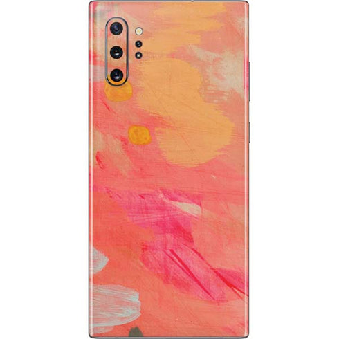 Colored Finger Paint Galaxy Note 10 Plus Skin