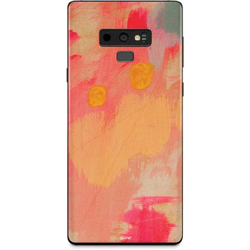Colored Finger Paint Galaxy Note 9 Skin