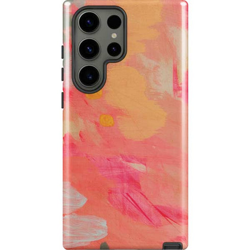 Colored Finger Paint Galaxy S23 Ultra Pro Case
