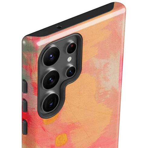 Colored Finger Paint Galaxy S23 Ultra Pro Case