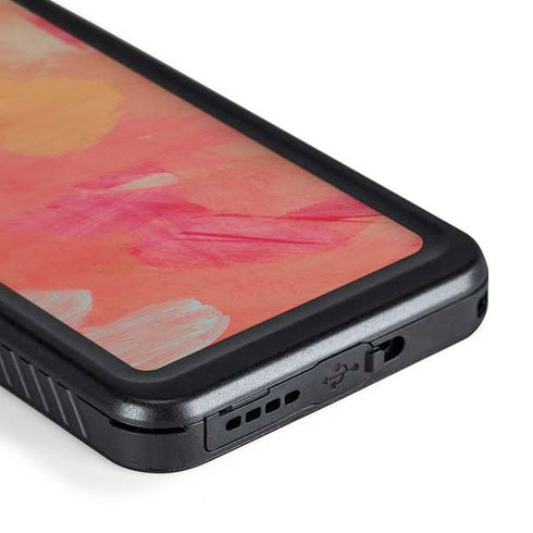 Colored Finger Paint Galaxy S24 Plus Waterproof Case