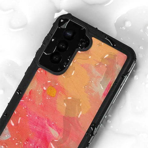 Colored Finger Paint Galaxy S24 Plus Waterproof Case