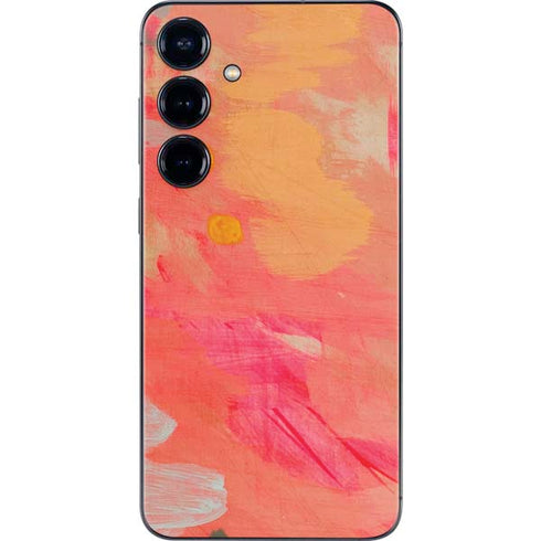 Colored Finger Paint Galaxy S24 Skin