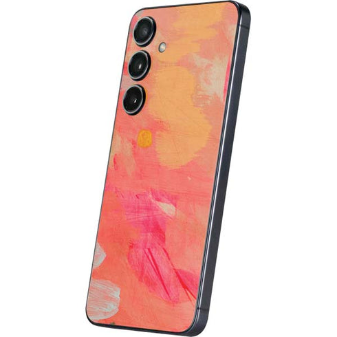 Colored Finger Paint Galaxy S24 Skin
