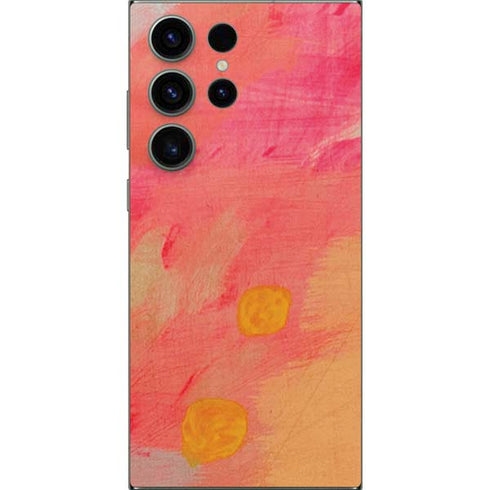 Colored Finger Paint Galaxy S25 Ultra Skin