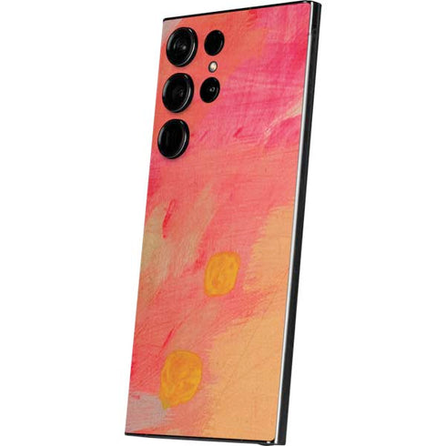 Colored Finger Paint Galaxy S25 Ultra Skin