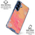 Colored Finger Paint Galaxy S25 Plus Clear Case