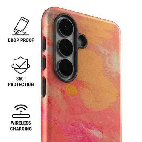 Colored Finger Paint Galaxy S26 Impact Case