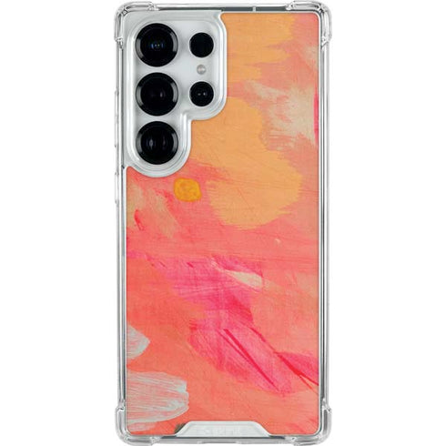 Colored Finger Paint Galaxy S26 Ultra Clear Case