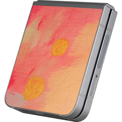 Colored Finger Paint Galaxy Z Flip6 Skin