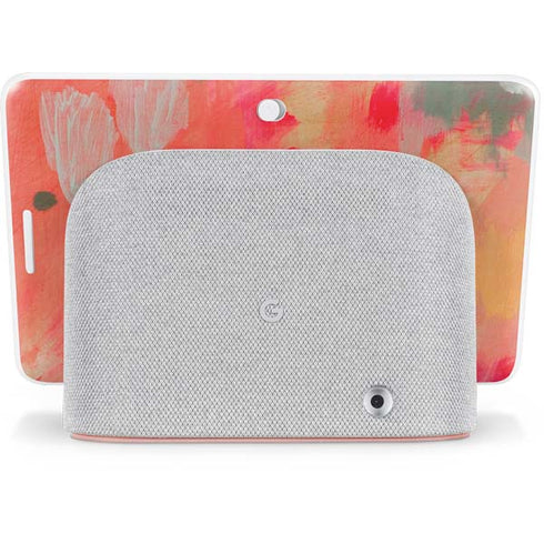 Colored Finger Paint Google Home Hub Skin