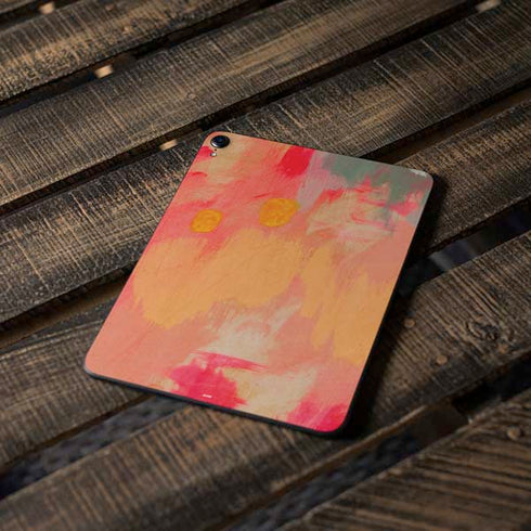 Colored Finger Paint Apple iPad Pro Skin