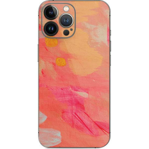 Colored Finger Paint iPhone 15 Pro Max Skin