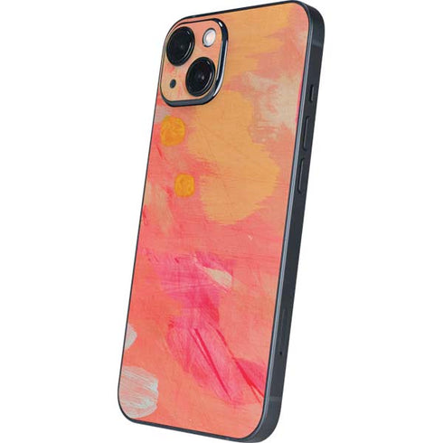 Colored Finger Paint iPhone 15 Skin