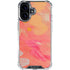 Colored Finger Paint iPhone 16 Plus Clear Case