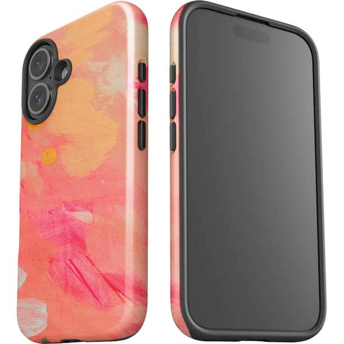Colored Finger Paint iPhone 16 Plus Impact Case