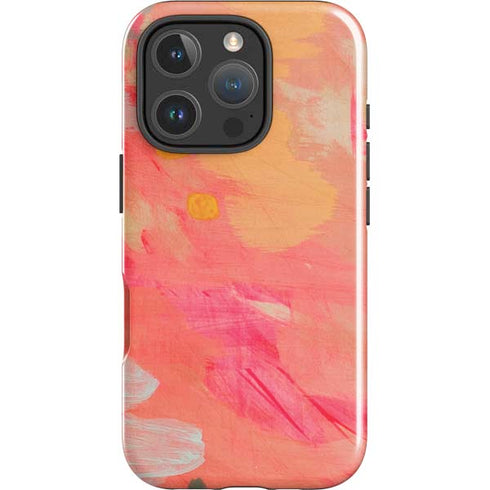 Colored Finger Paint iPhone 16 Pro Impact Case