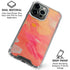 Colored Finger Paint iPhone 16 Pro Max Clear Case