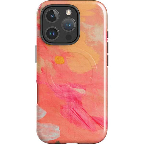 Colored Finger Paint iPhone 16 Pro Max Magsafe Impact Case