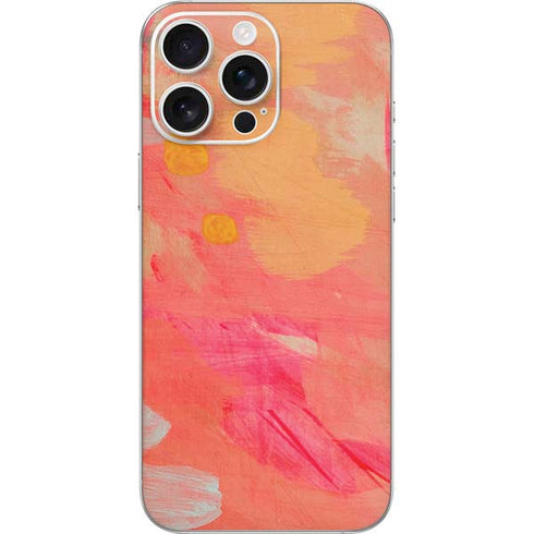 Colored Finger Paint iPhone 16 Pro Max Skin