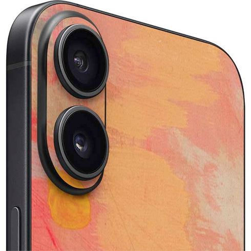 Colored Finger Paint iPhone 16 Skin