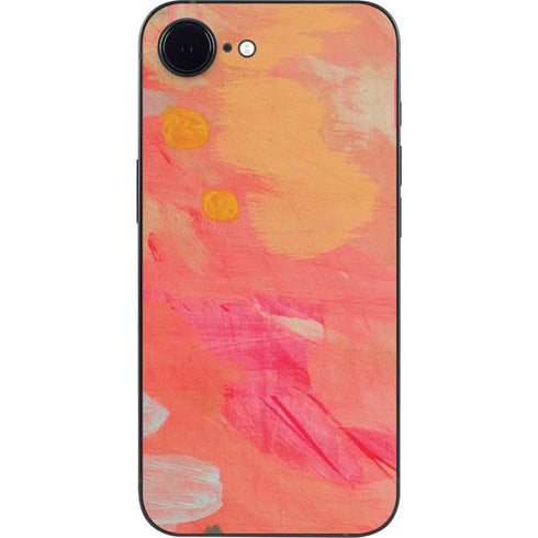 Colored Finger Paint iPhone 16e Skin