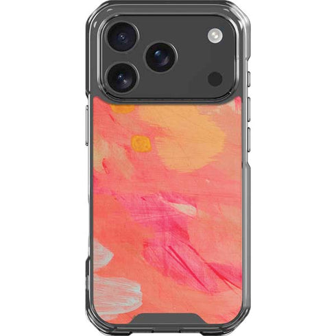 Colored Finger Paint iPhone 18 Pro Clear Case