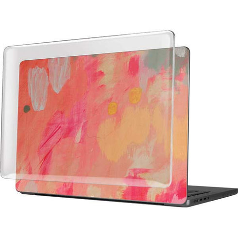 Colored Finger Paint MacBook Pro 14in (2021-24) Case plus Skin