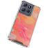 Colored Finger Paint Moto G 5G (2025) Clear Case