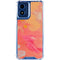 Colored Finger Paint Moto G Play 4G (2024) Clear Case
