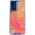 Colored Finger Paint Moto G Play 4G (2024) Clear Case