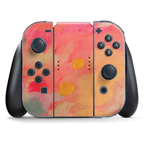 Colored Finger Paint Nintendo Switch (2017-2021) Joy-Con Controller Skin